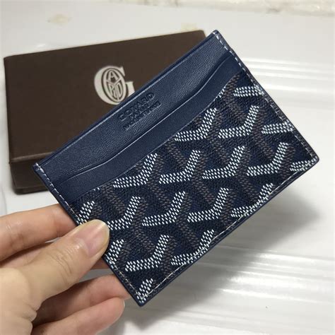 goyard cardholder mens|Goyard card holder inside.